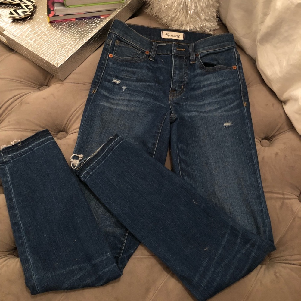 Madewell high waisted jean 24